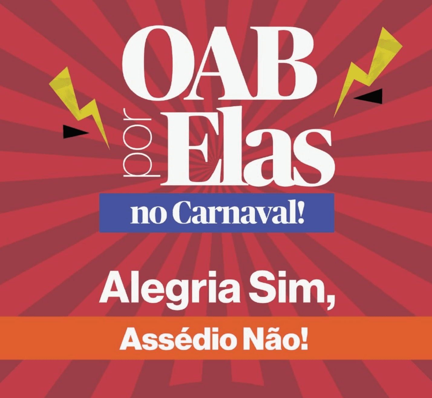 OAB Por Elas: Você não está sozinha!