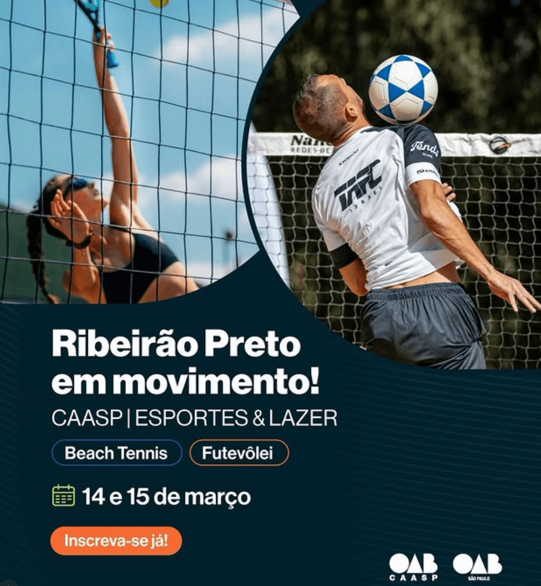 Inscrições Abertas BEACHTENIS / FUTEVÔLEI