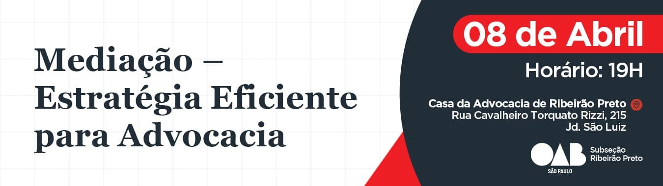 Mediação - Estratégia Eficiente para Advocacia