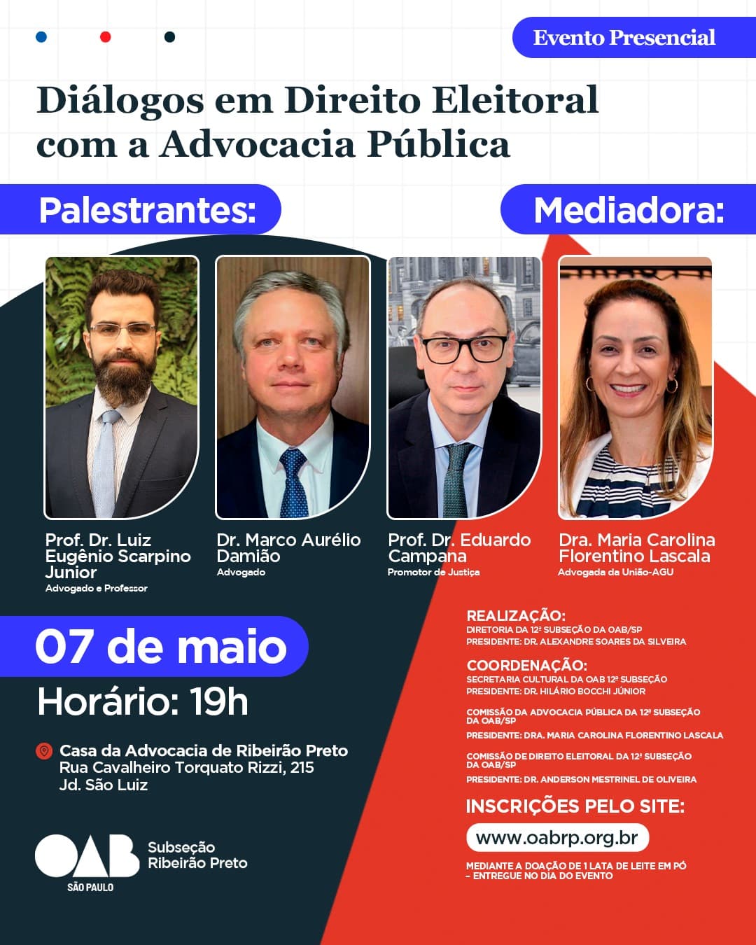 Diálogos em Direito Eleitoral com a Advocacia Pública