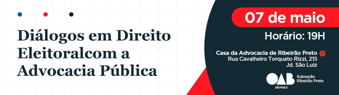 Diálogos em Direito Eleitoral com a Advocacia Pública