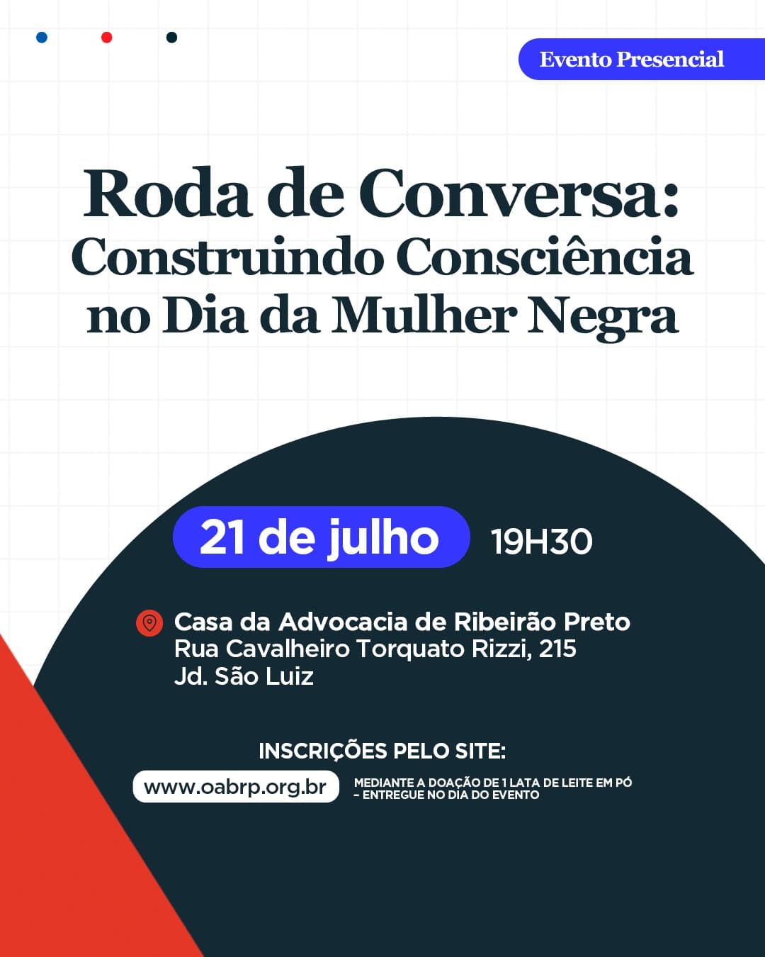Roda de Conversa: Construindo Consciência no Dia da Mulher Negra