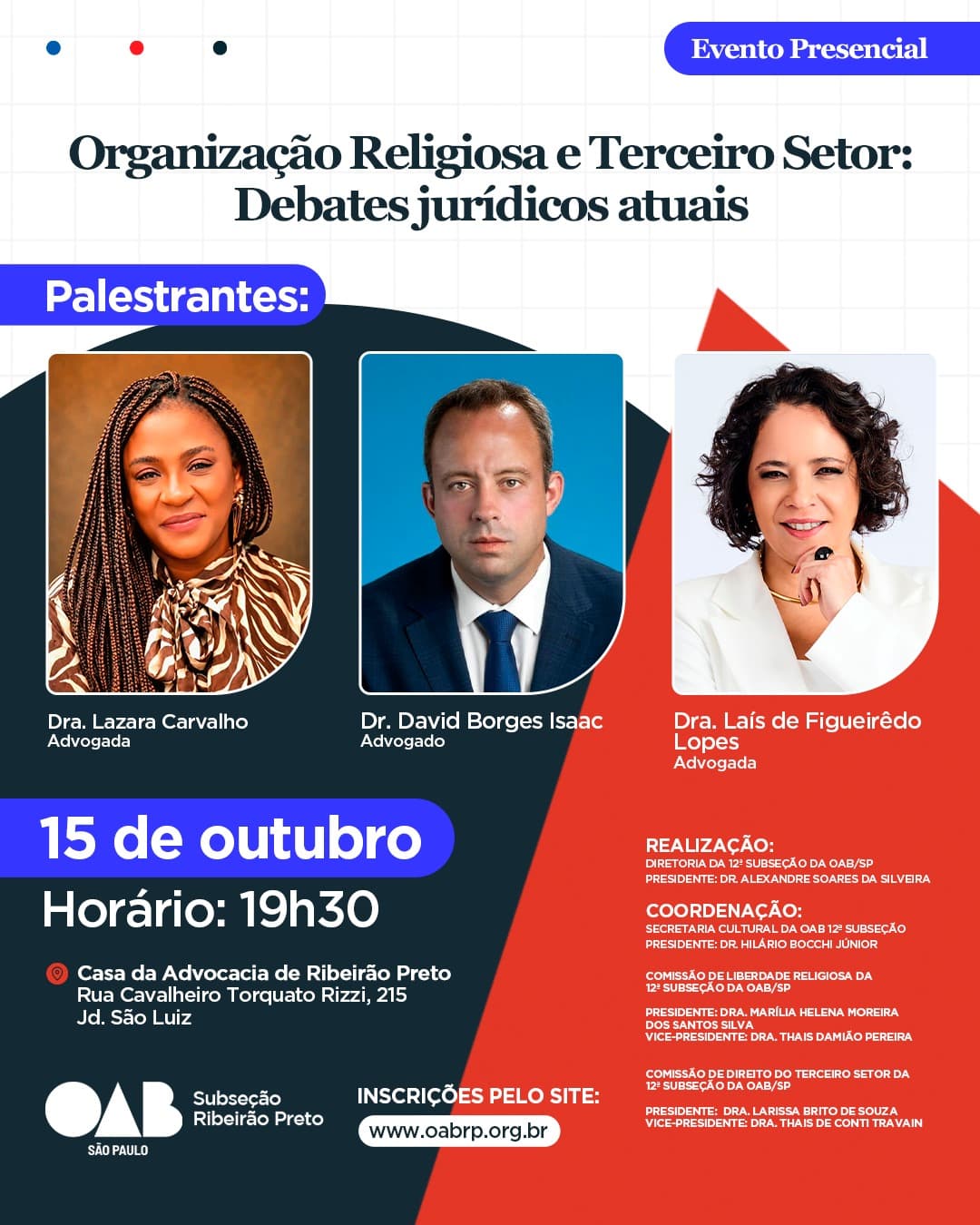 Organização Religiosa e Terceiro Setor? Debates Jurídicos atuais