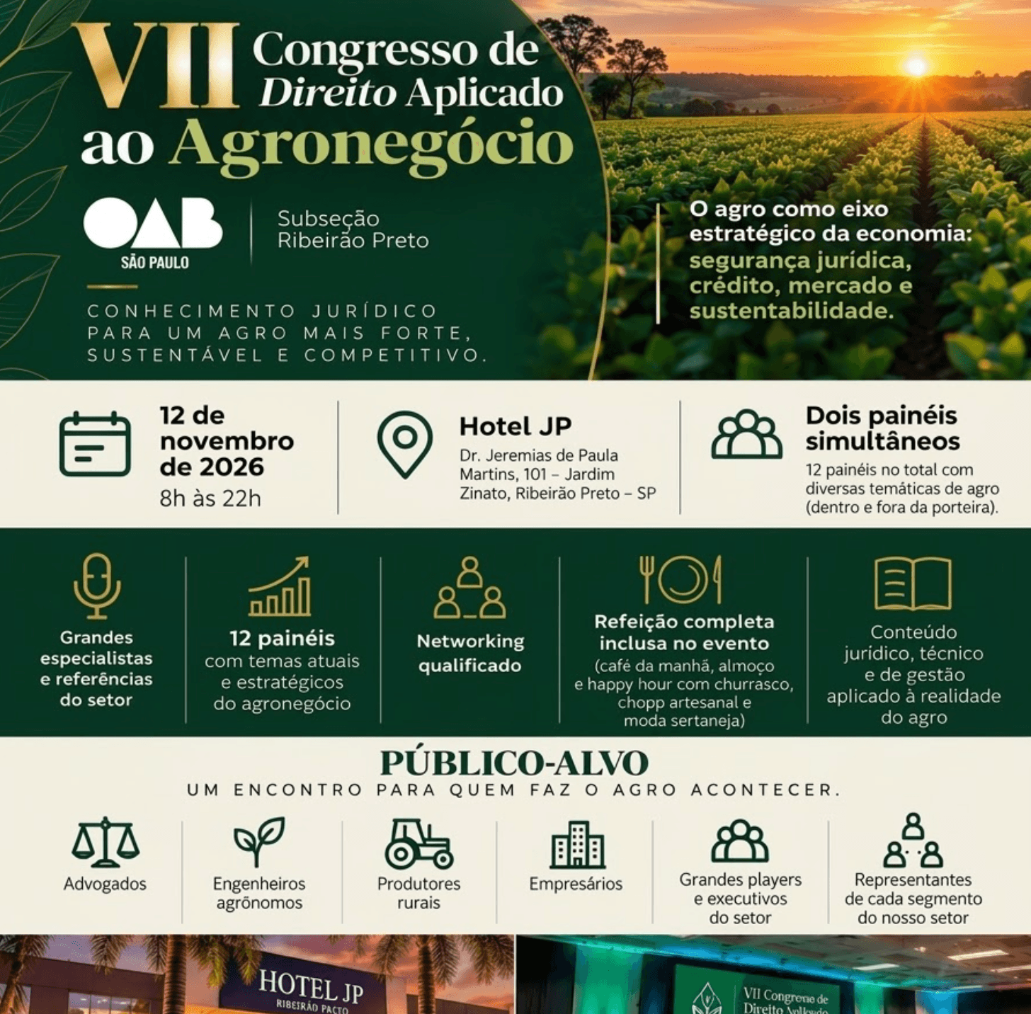 VII Congresso de Direito Aplicado ao Agronegócio