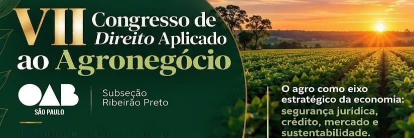 VII Congresso de Direito Aplicado ao Agronegócio