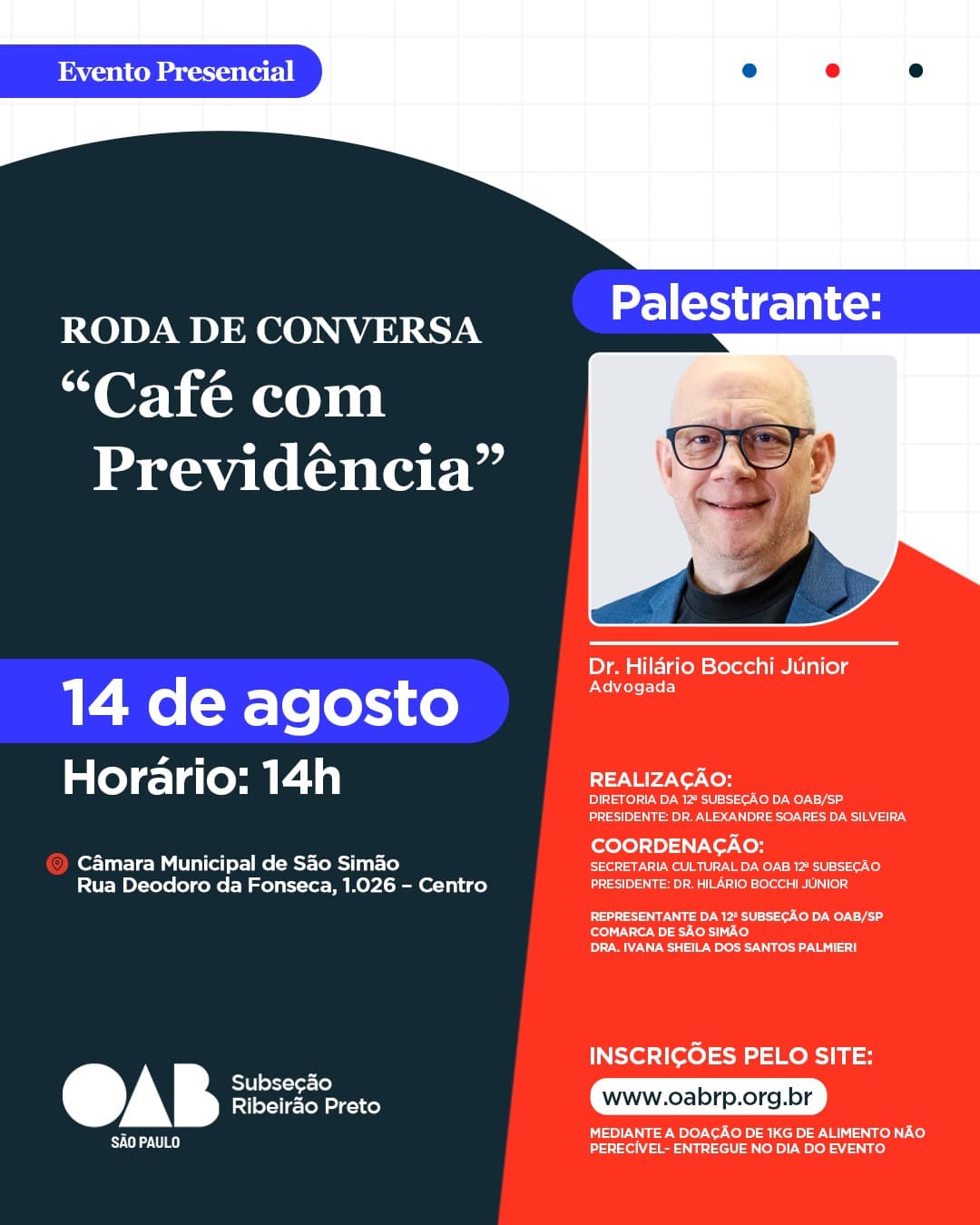 Roda de Conversa: Café com Previdência
