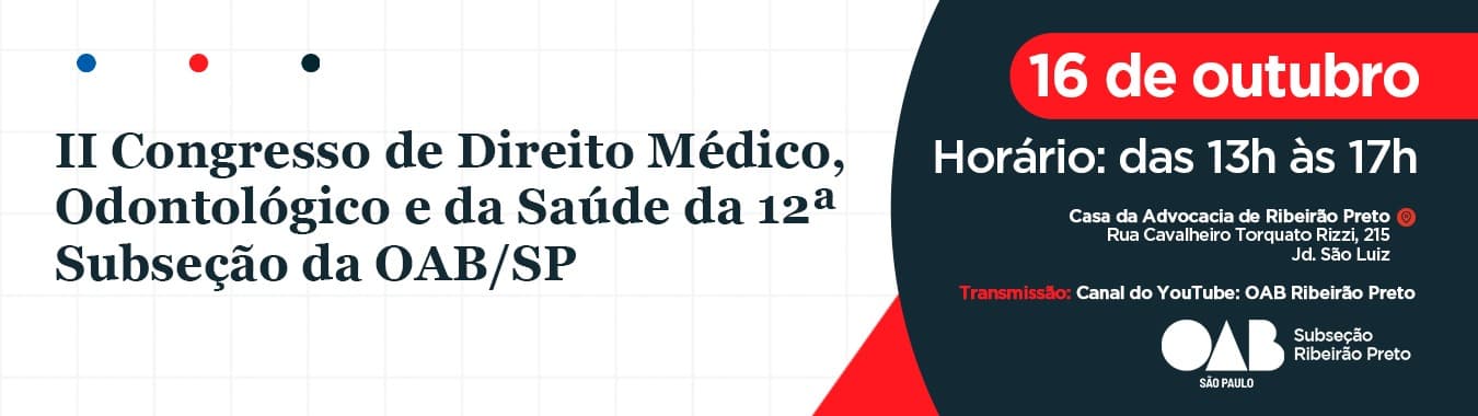 II Congresso de Direito Médico, Odontológico e da Saúde