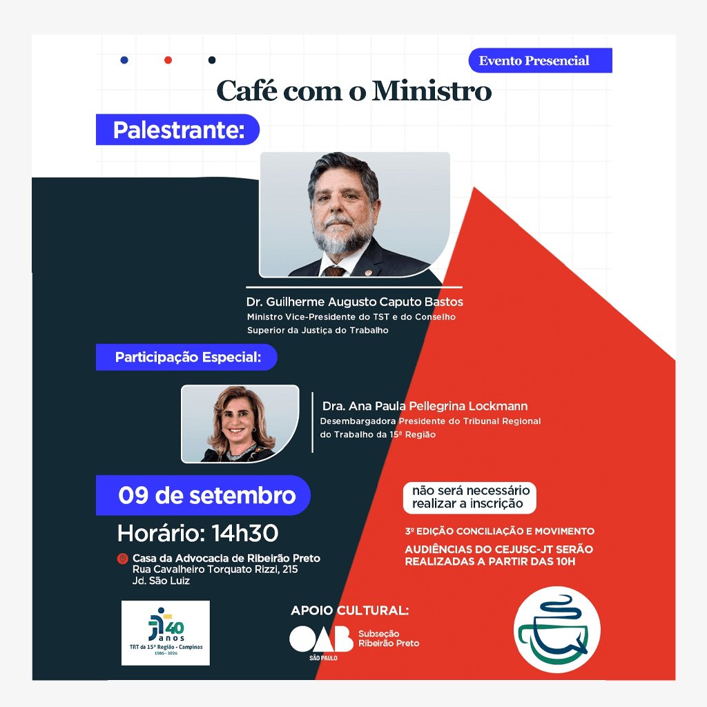 Café com o Ministro