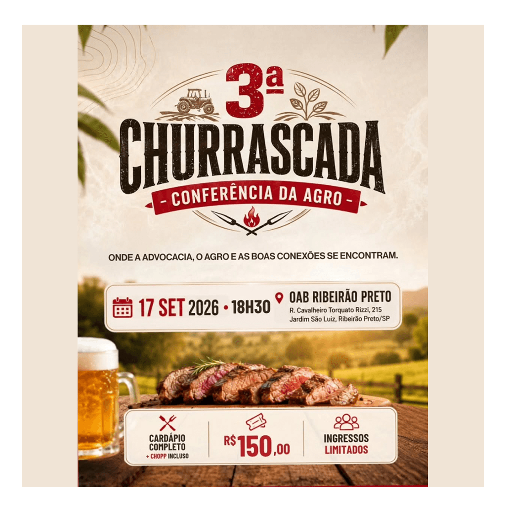 🥩🍺 3ª CHURRASCADA CONFERÊNCIA DA AGRO