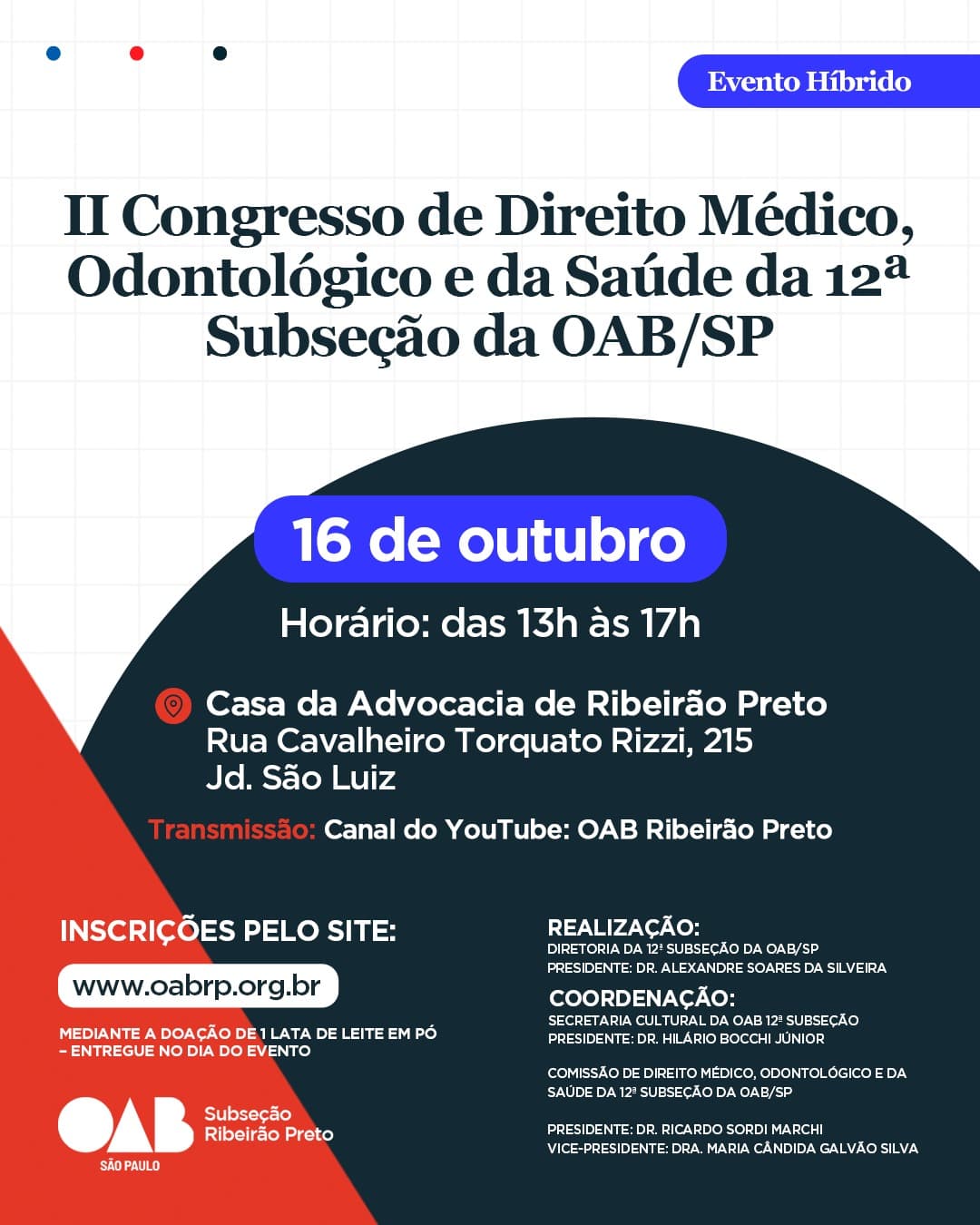 II Congresso de Direito Médico, Odontológico e da Saúde
